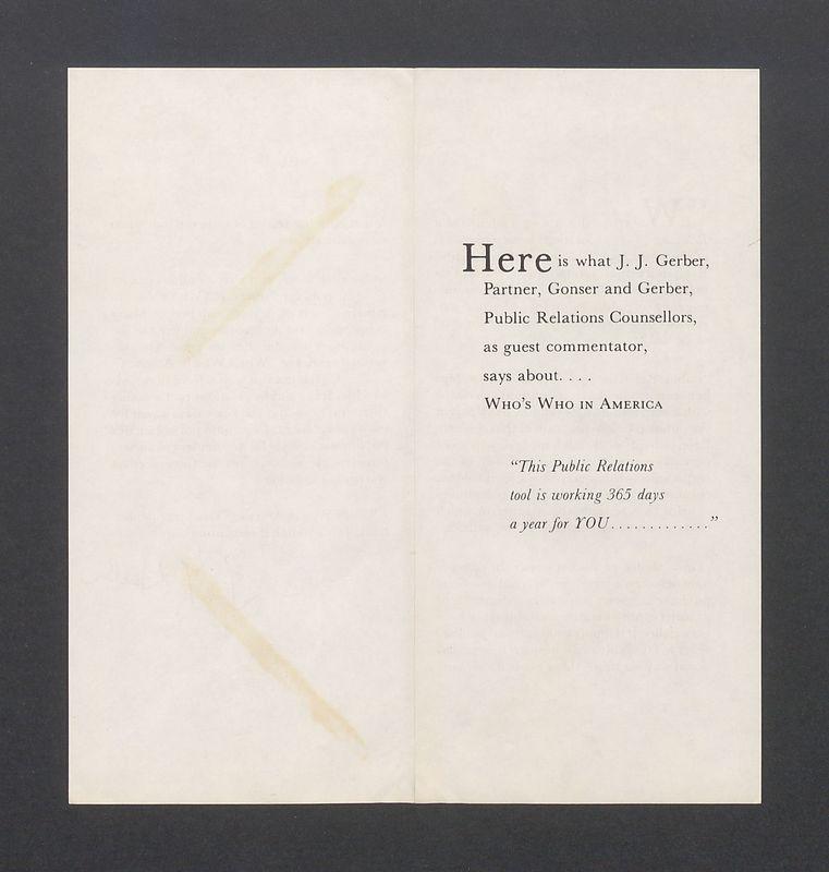 Here is what J. J. Gerber, Partner, Gonser [...]