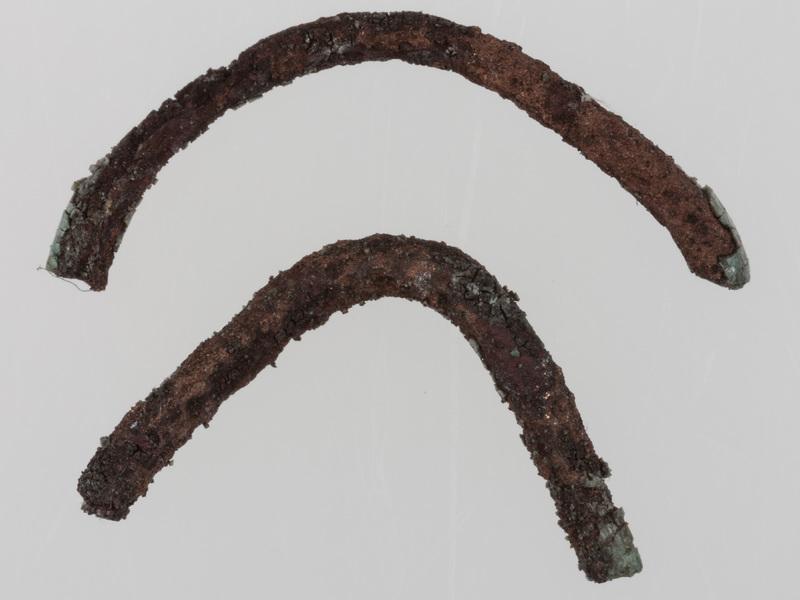 Skręt z drutu żelaznego, okrągły w przekroju