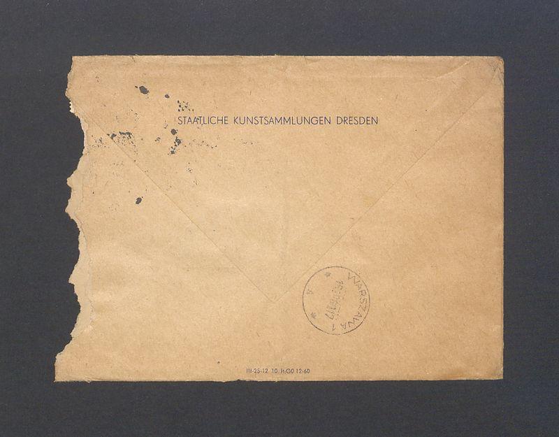 Koperta, nad. Staatliche Kunstsammlungen Dresden