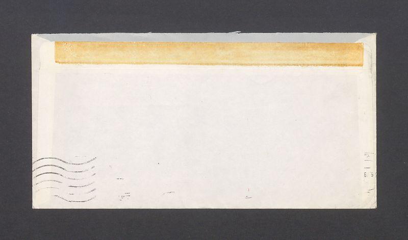 Koperta, nad. Consulat General de Pologne