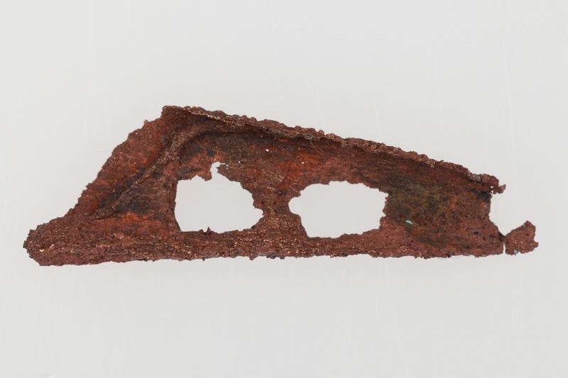 fragment zapinki brązowej 