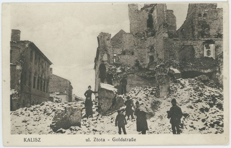 Kalisz ul. Złota - Goldstraße