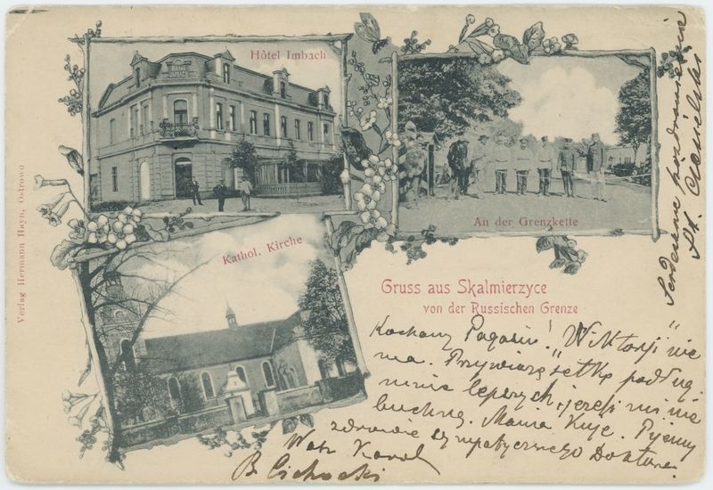 Gruss aus Skalmierzyce von der Russische Grenze