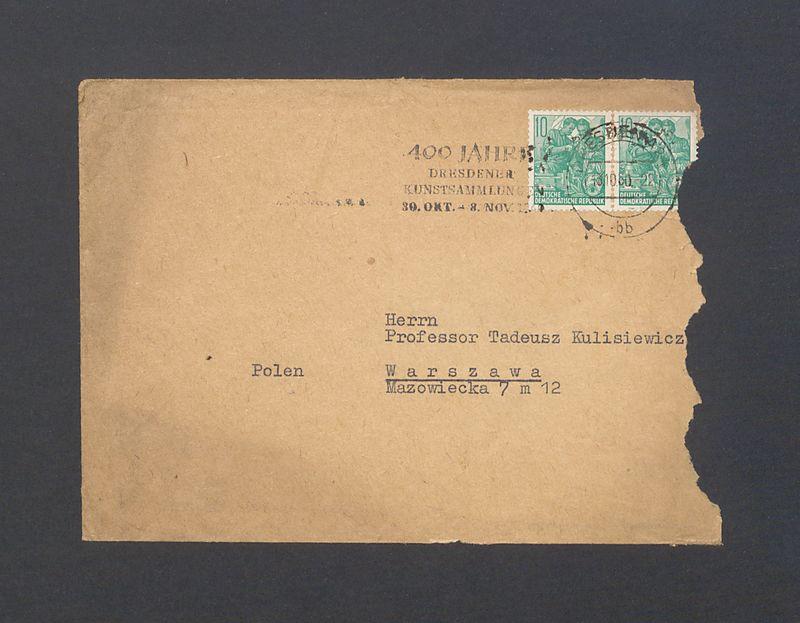 Koperta, nad. Staatliche Kunstsammlungen Dresden