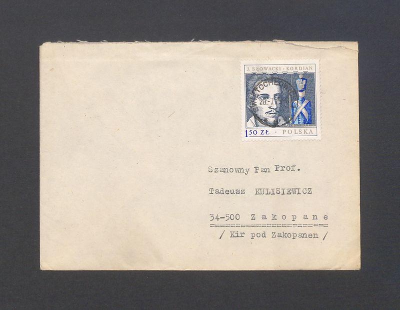 Koperta, nad. Ewald Szołtysek