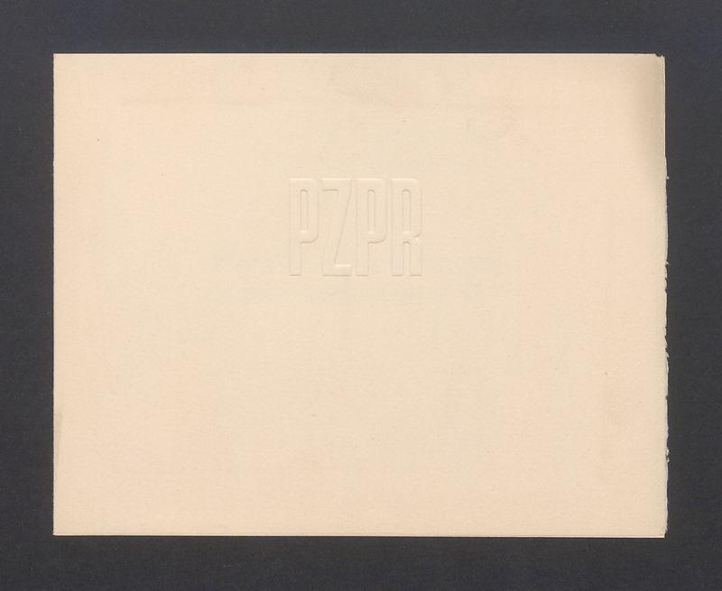 I Sekretarz Komitetu Centralnego Polskiej Zjednoczonej Partii Robotniczej, Przesyłam najlepsze życzenia [...]