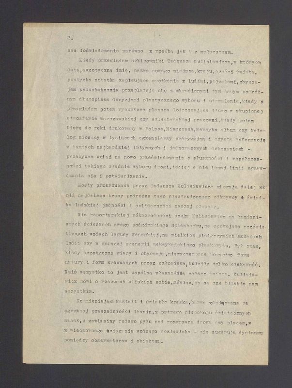 Rysunki Tadeusza Kulisiewicza. Rysunek jest prototypem i miarą wszelkiej twórczości plastycznej [...]