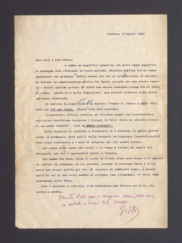 Caro Kuli e Cara Basia, a caasa un magnifico temporale [...]