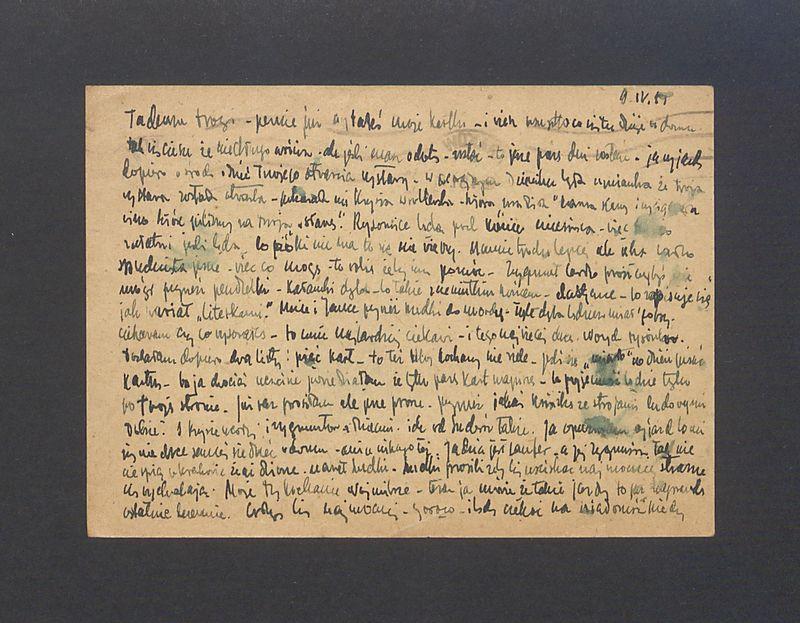 Tadeuszu Drogi [...]