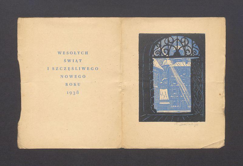 Wesołych Świąt i Szczęśliwego Nowego Roku 1938