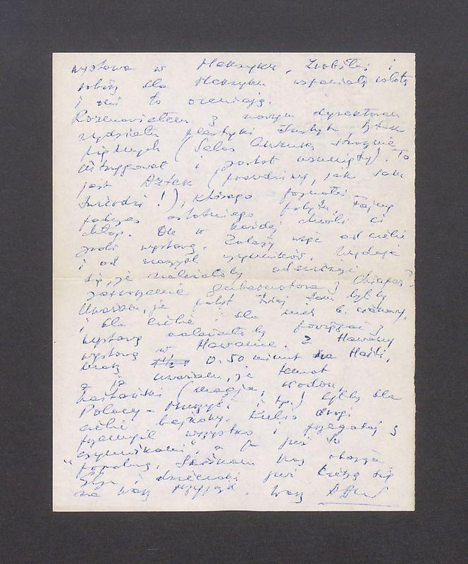 Drogi Kulisie, Droga Pani Barbaro! Ostatnia Twoja kartka [...]