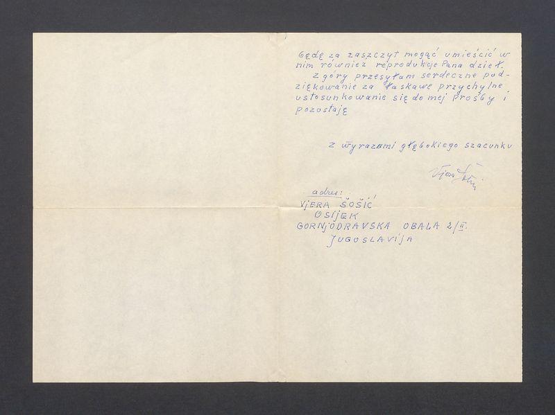 Szanowny Panie! Pozwalam sobie zwrócić się do Pana z wielką prośbą [...]