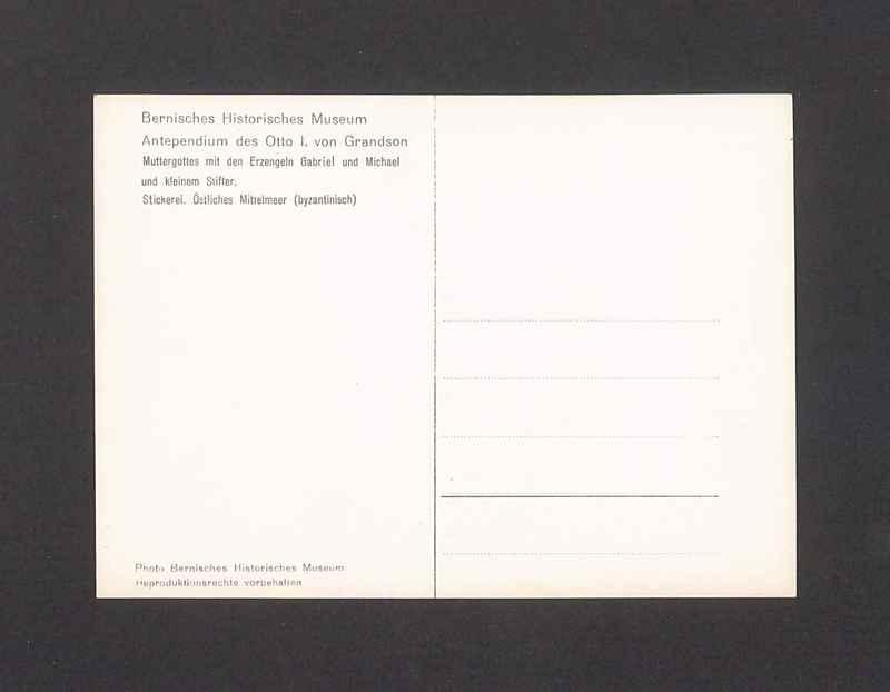 Antependium des Otto I von Grandson