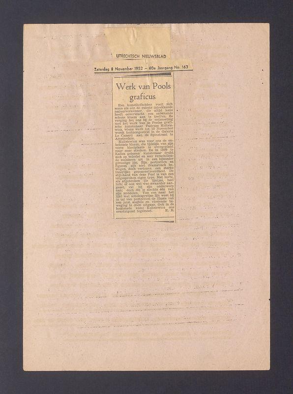 Werk van Pools graficus