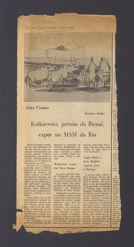 Kulisiewicz, premio da Bienal, expoe no MAM do Rio