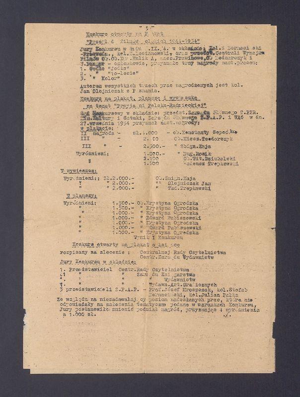 Związek Polskich Artystów Plastyków: biuletyn informacyjny, cz. 2