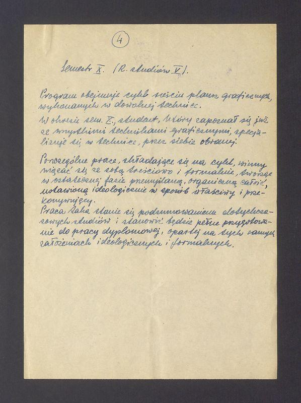 Program Pracowni Grafiki Tekowej