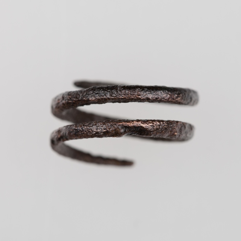 Skręt spiralny wykonany z drutu o przekroju okrągłym