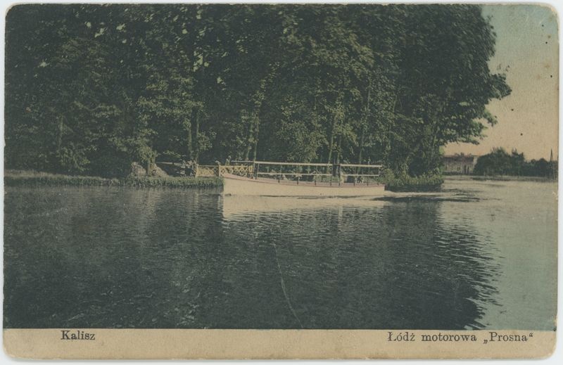 Kalisz łódź motorowa "Prosna"