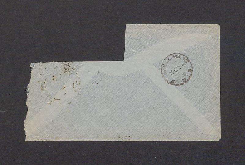 Koperta, nad. Ignacio Marquez Rodiles