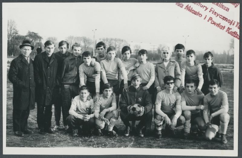 Zdjęcie z albumu dotyczącego kaliskiej hali sportowej