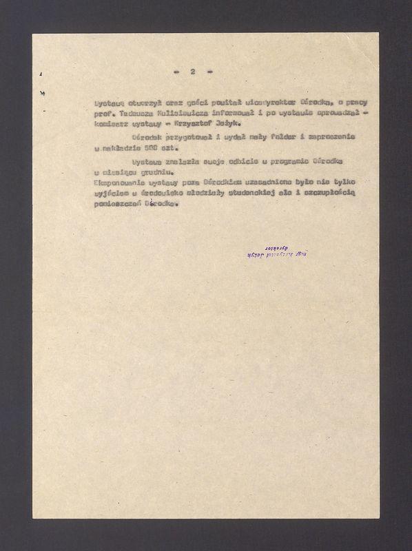 Sprawozdanie z pobytu służbowego w Ośrodku Informacji i Kultury Polskiej w Sofii