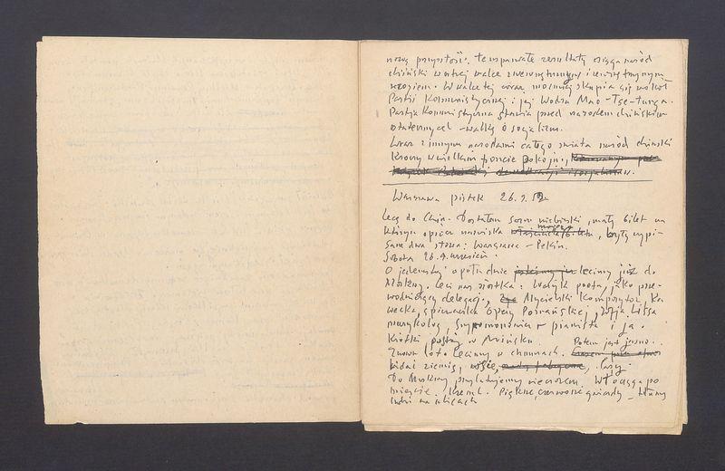 Notatki z Chin, diariusz podróży, cz. 1