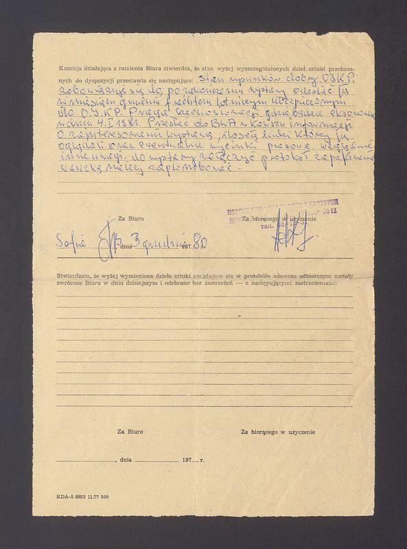 Protokół zdawczo-odbiorczy