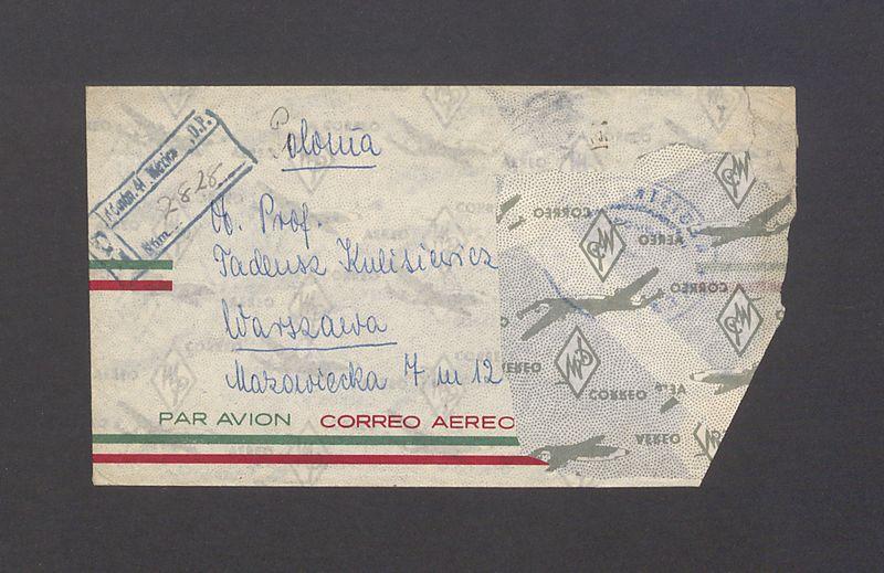 Koperta, nad. A. Włodarek