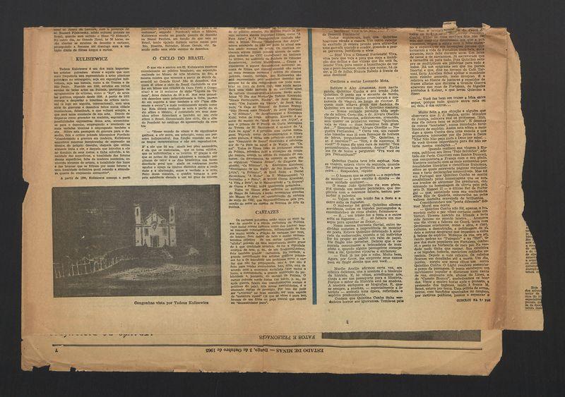 Semana de arte da Polonia: cinema cartazes e desenhos de Kulisiewicz