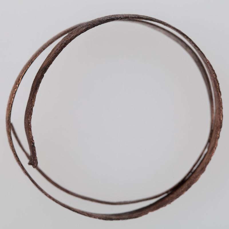 Bransoletka z taśmy brązowej