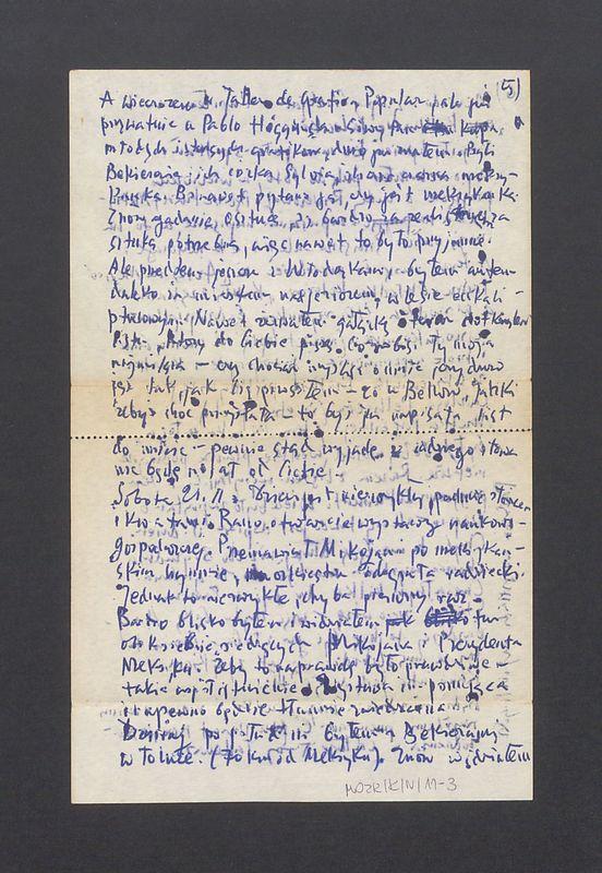 Kochana Barbarko, już tydzień minął [...]