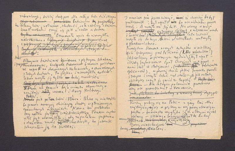 Notatki z Chin, diariusz podróży, cz. 1