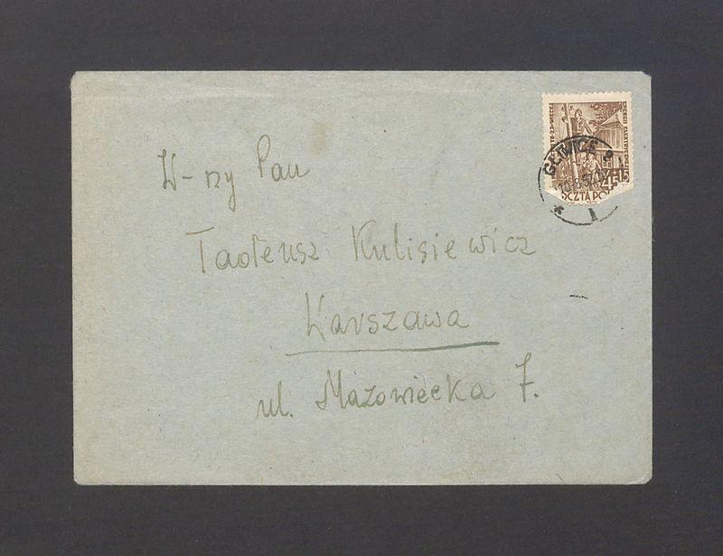 Koperta, nad. Rzeszewski Janusz