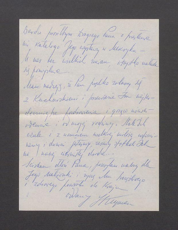 Drogi Panie, bardzo dziękuję Drogiemu Panu za przesłane wiadomości [...]