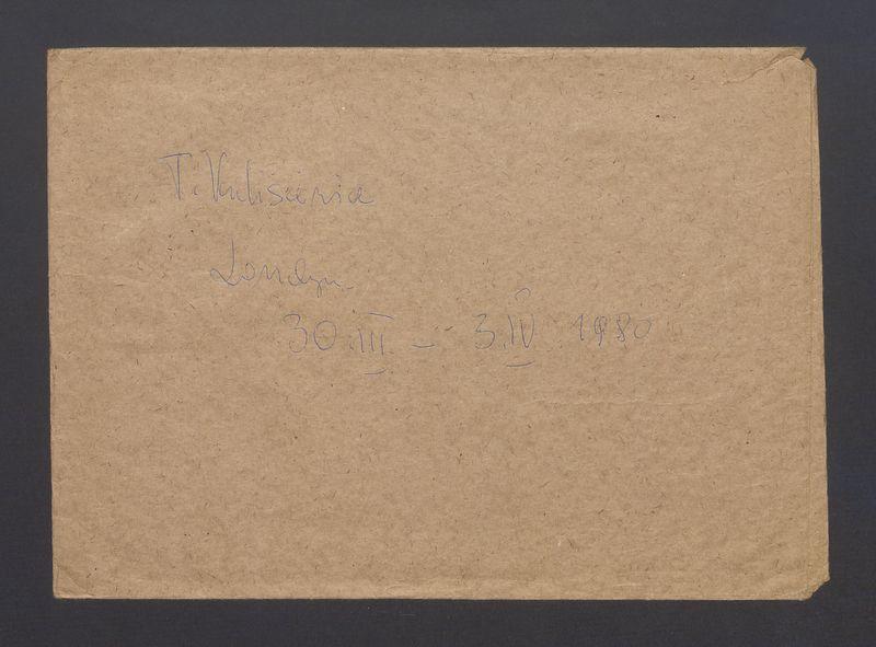 Koperta, T. Kulisiewicz, Londyn