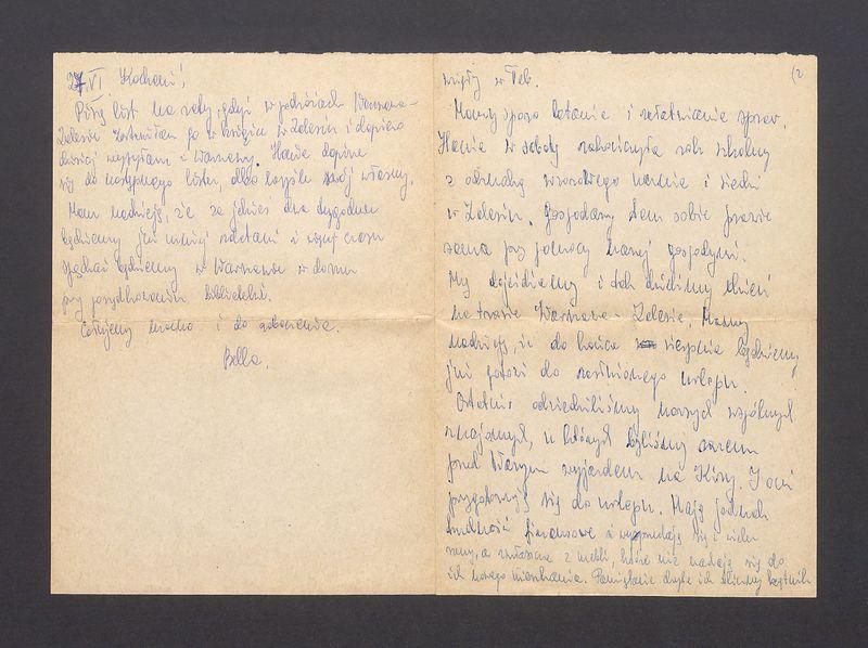 Kochani! Wybaczcie za spóźniony list, ale ostatnio żyjemy znów w tempie przyspieszonym [...]