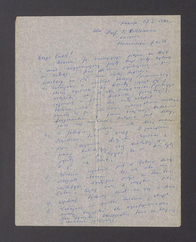 Drogi Kulis! Wracam po miesięcznym pobycie na Haiti [...]