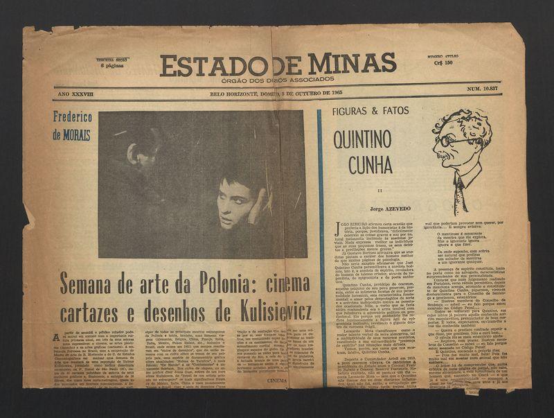 Semana de arte da Polonia: cinema cartazes e desenhos de Kulisiewicz