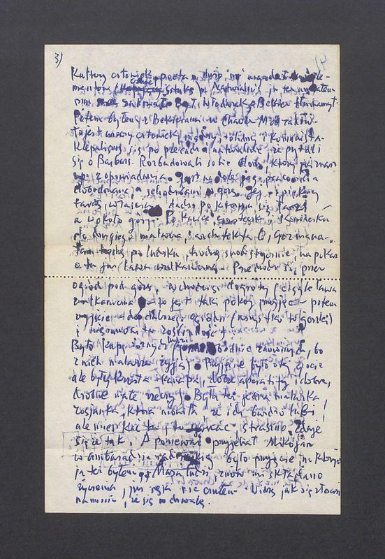 Kochana Barbarko, już tydzień minął [...]