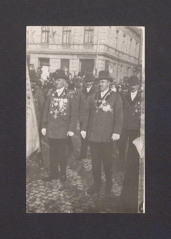 Kondukt pogrzebowy w Gnieźnie.