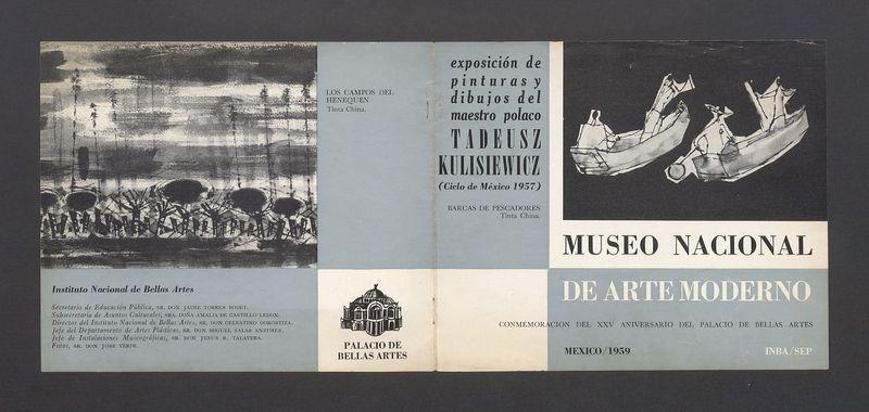 Exposicion de pinturas y dibujos del maestro polaco Tadeusz Kulisiewicz