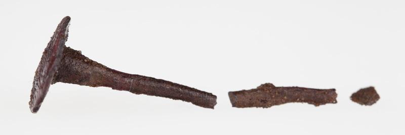 Nit żelazny z płaską glówką