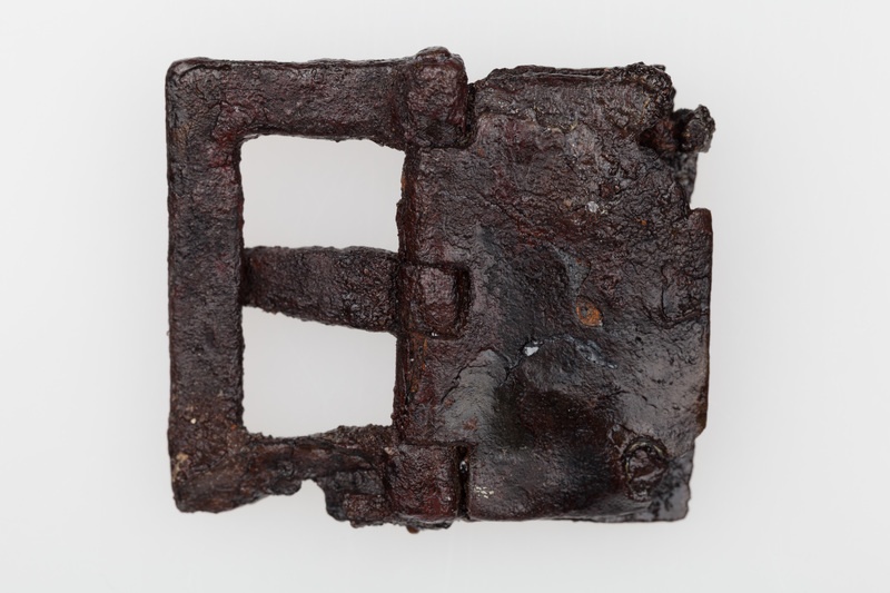 Sprzączka żelazna z prostokątną ramą