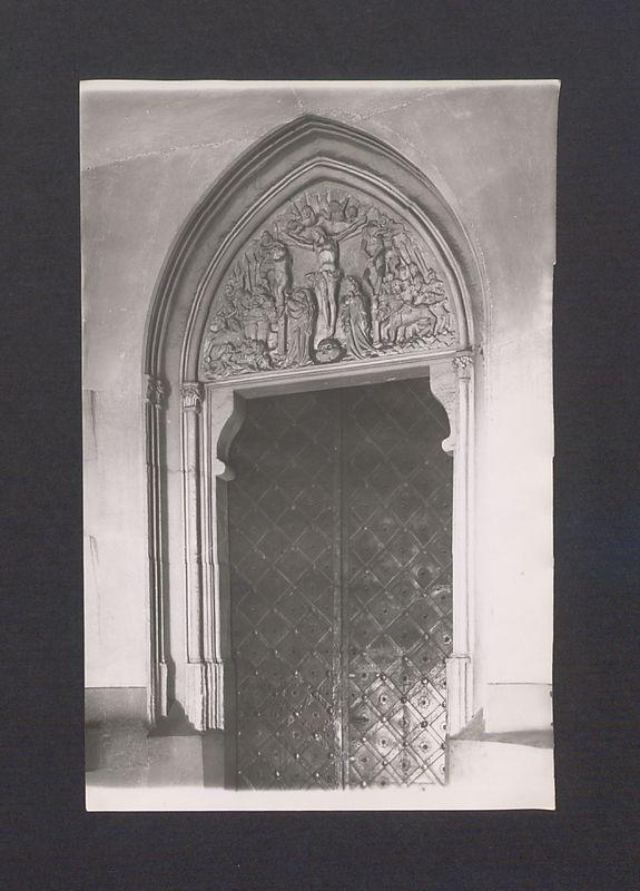 Drzwi północne w katedrze.