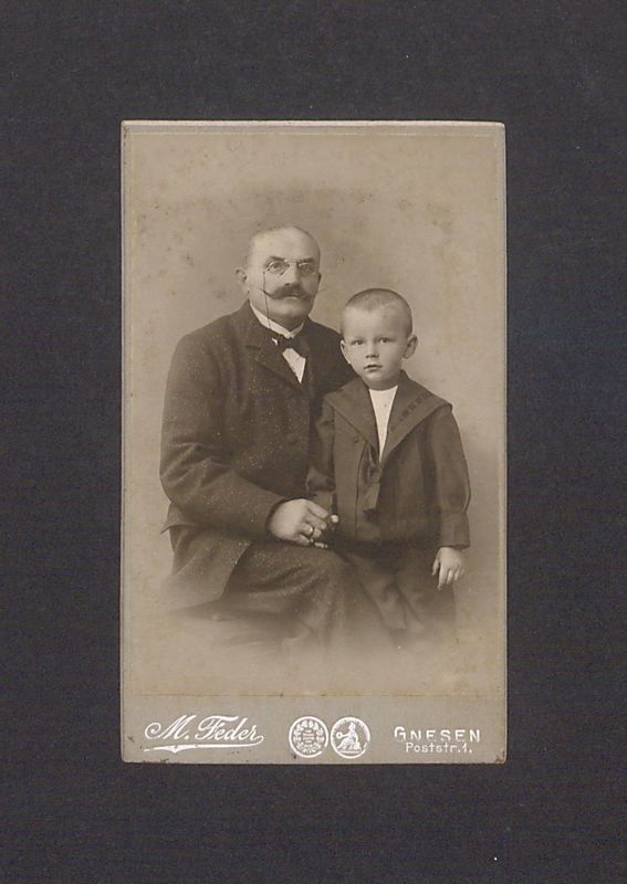 Portret ojca z synem.