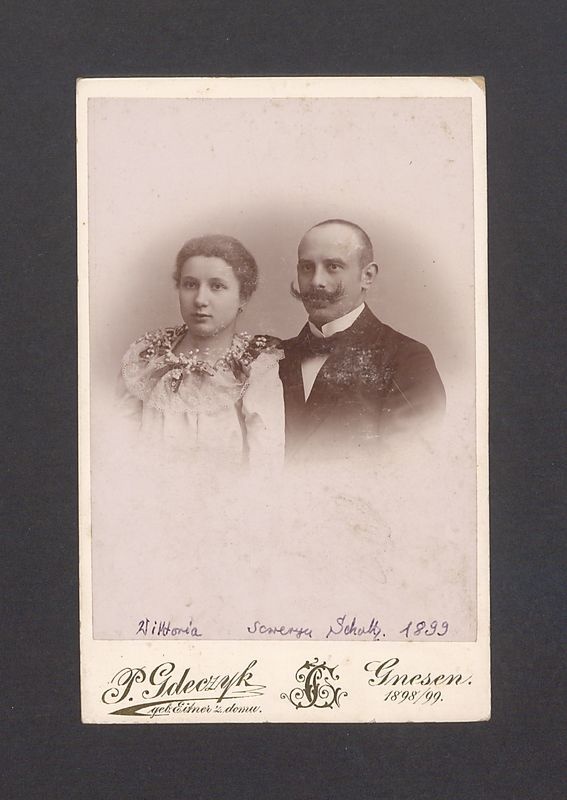 Portret Wiktorii i Seweryna Scholtzów.