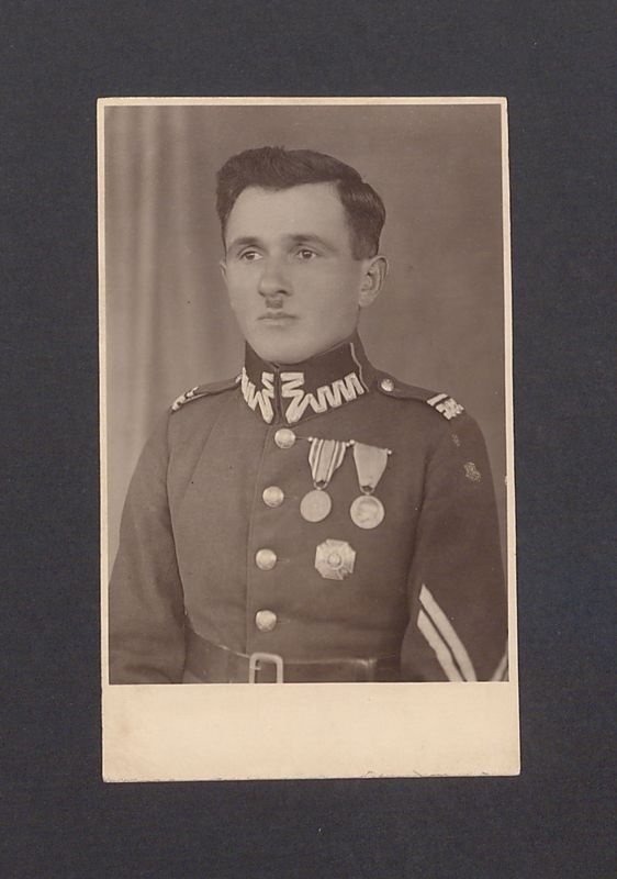 Jan Bauer, kapelmistrz orkiestry wojskowej 69 Pułku Piechoty.