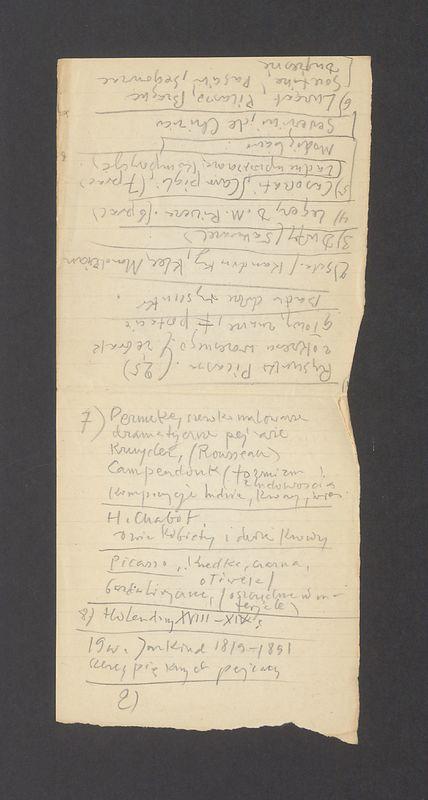 7) (...) szeroko malowane dramatyczne pejzaże [...]