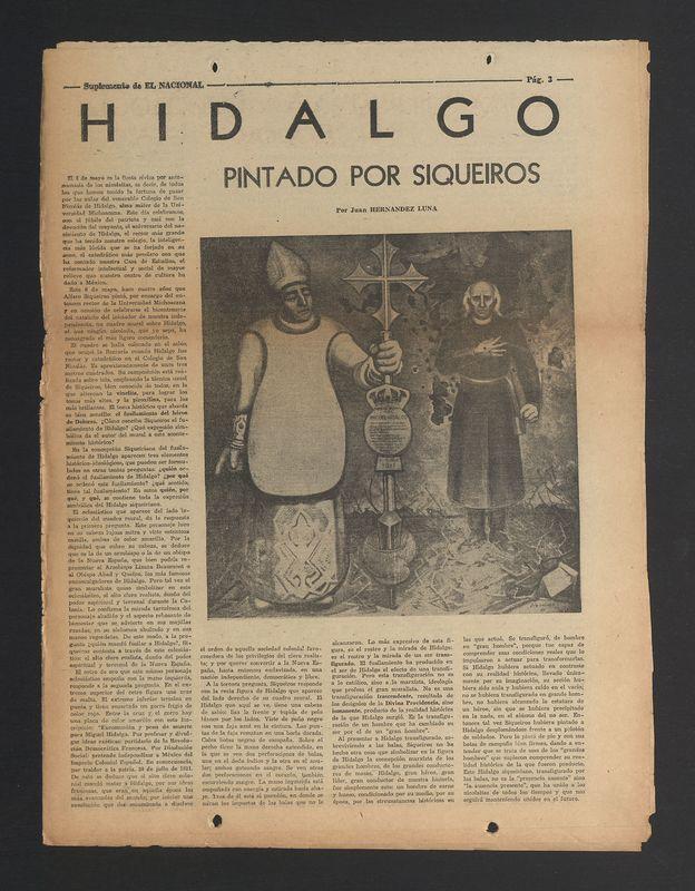 Hidalgo. Pintado por siqueiros